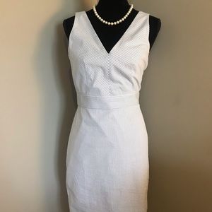 JCrew Seersucker Shift Dress